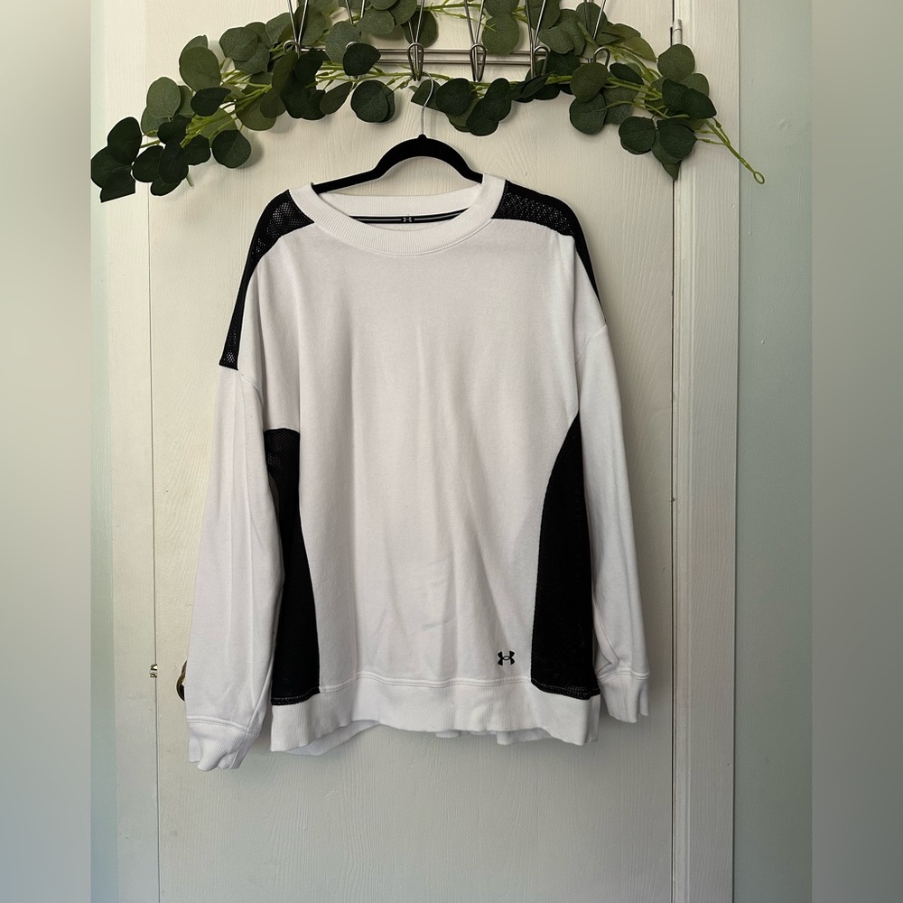 Under Armour White Crewneck
